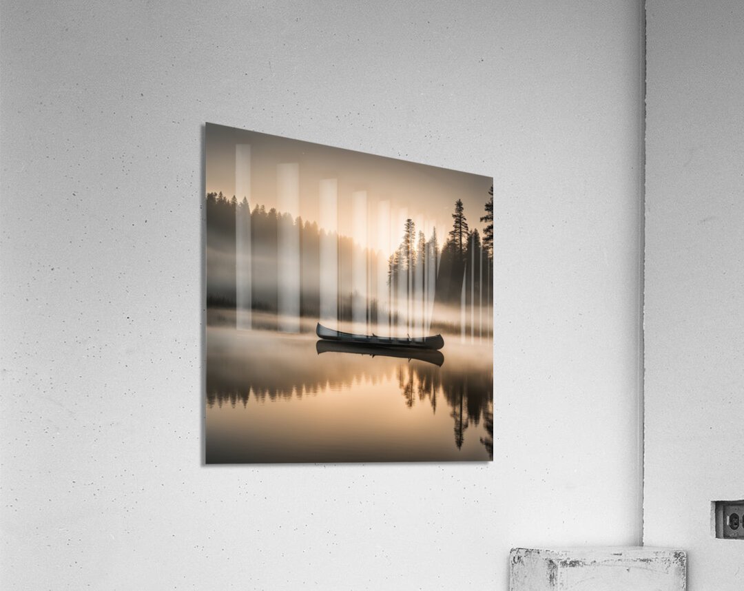 Tranquil Mist Acrylic Print