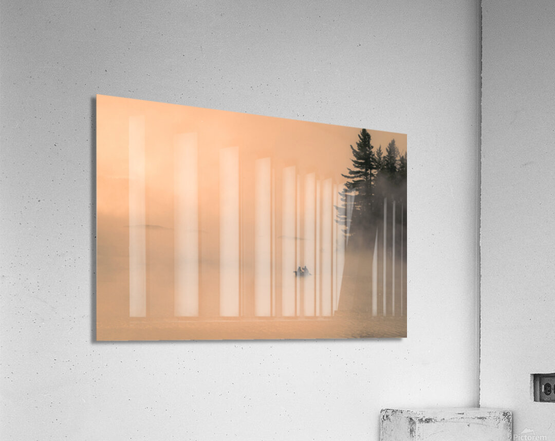 Misty Morning Acrylic Print