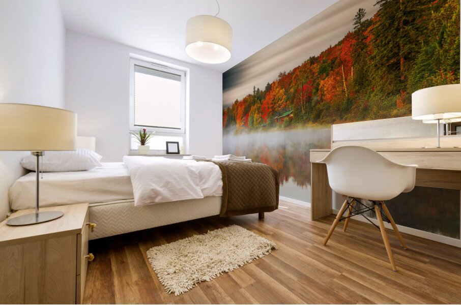 Vibrant Autumn Mural print