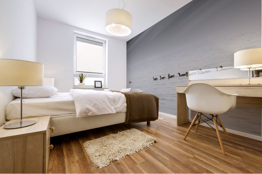 Gracefully Gliding Mural print