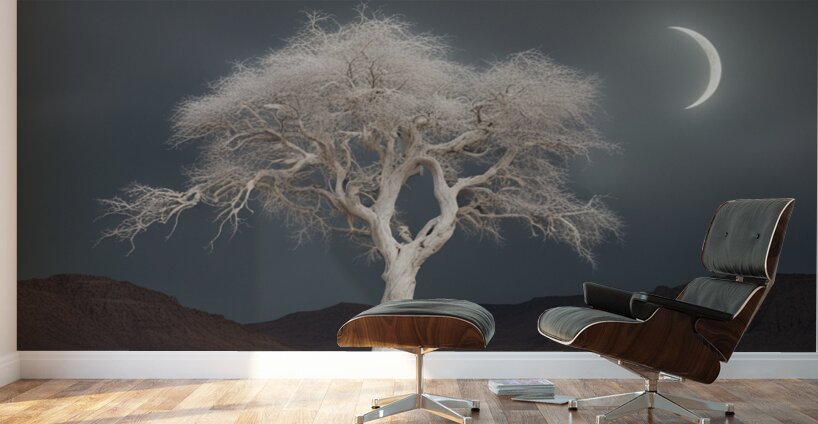 Lone Tree Wall Murals