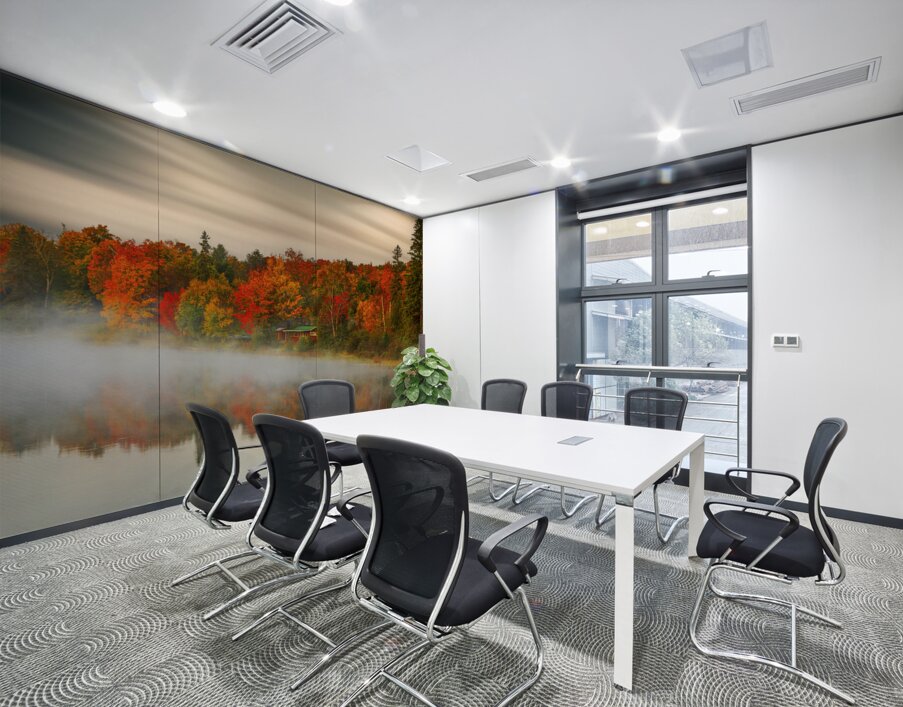 Vibrant Autumn Wall Printing