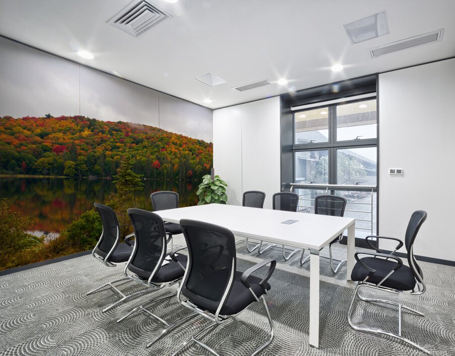 Algonquin Park in Autumn Wall Printing