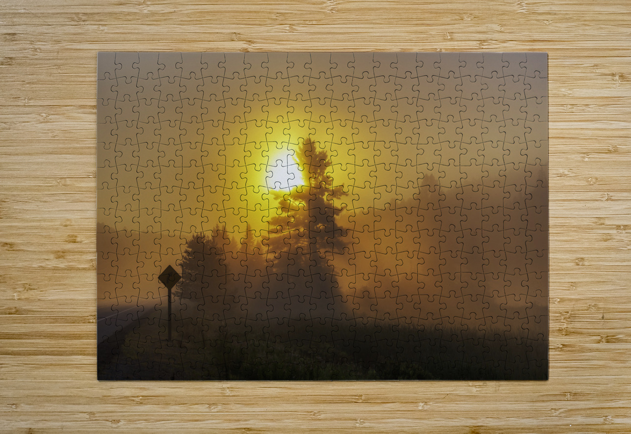 Algonquin Park Sunrise Aman Sharma Puzzle printing