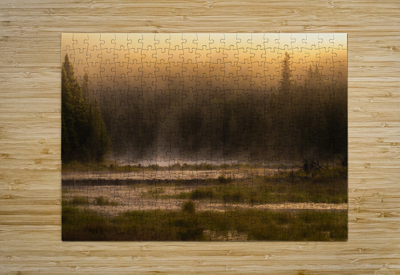 Summer morning in Algonquin Park Aman Sharma Puzzle printing